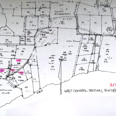 YCV on the Anguilla Land Department Map